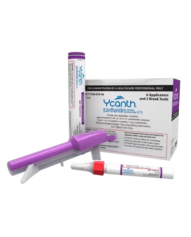 YCANTH® (cantharidin) topical solution, 0.7% treatment kit